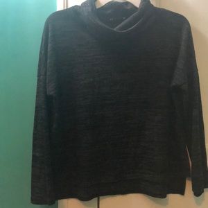 Black and grey sweater